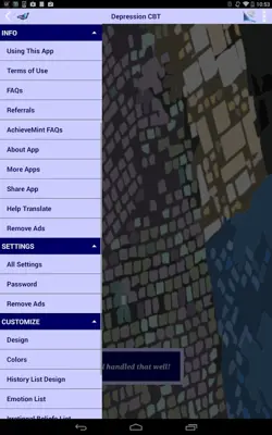 Depression CBT Self-Help Guide android App screenshot 10