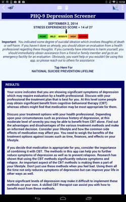 Depression CBT Self-Help Guide android App screenshot 7